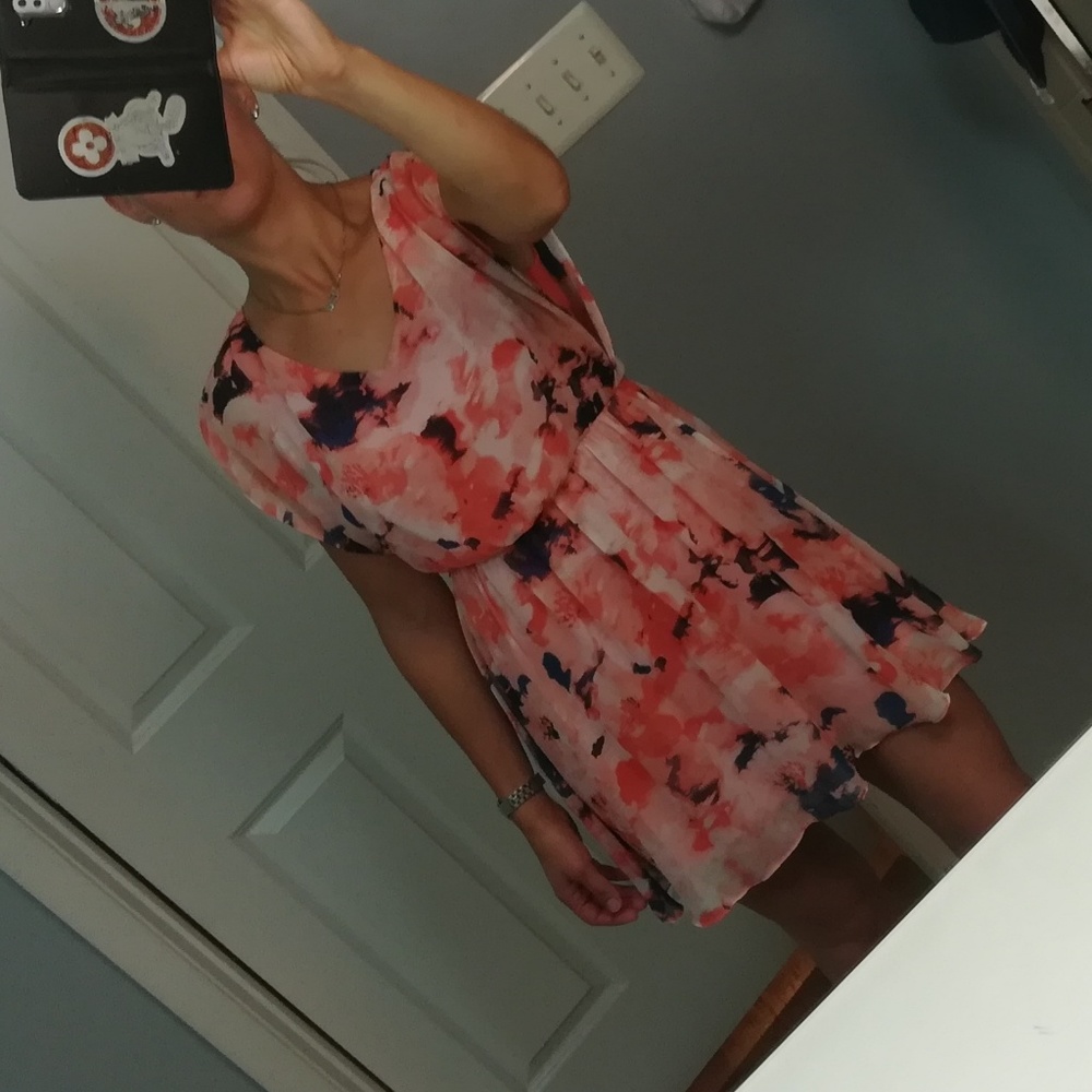Summer Floral Dress, would fit XS-M. NWT